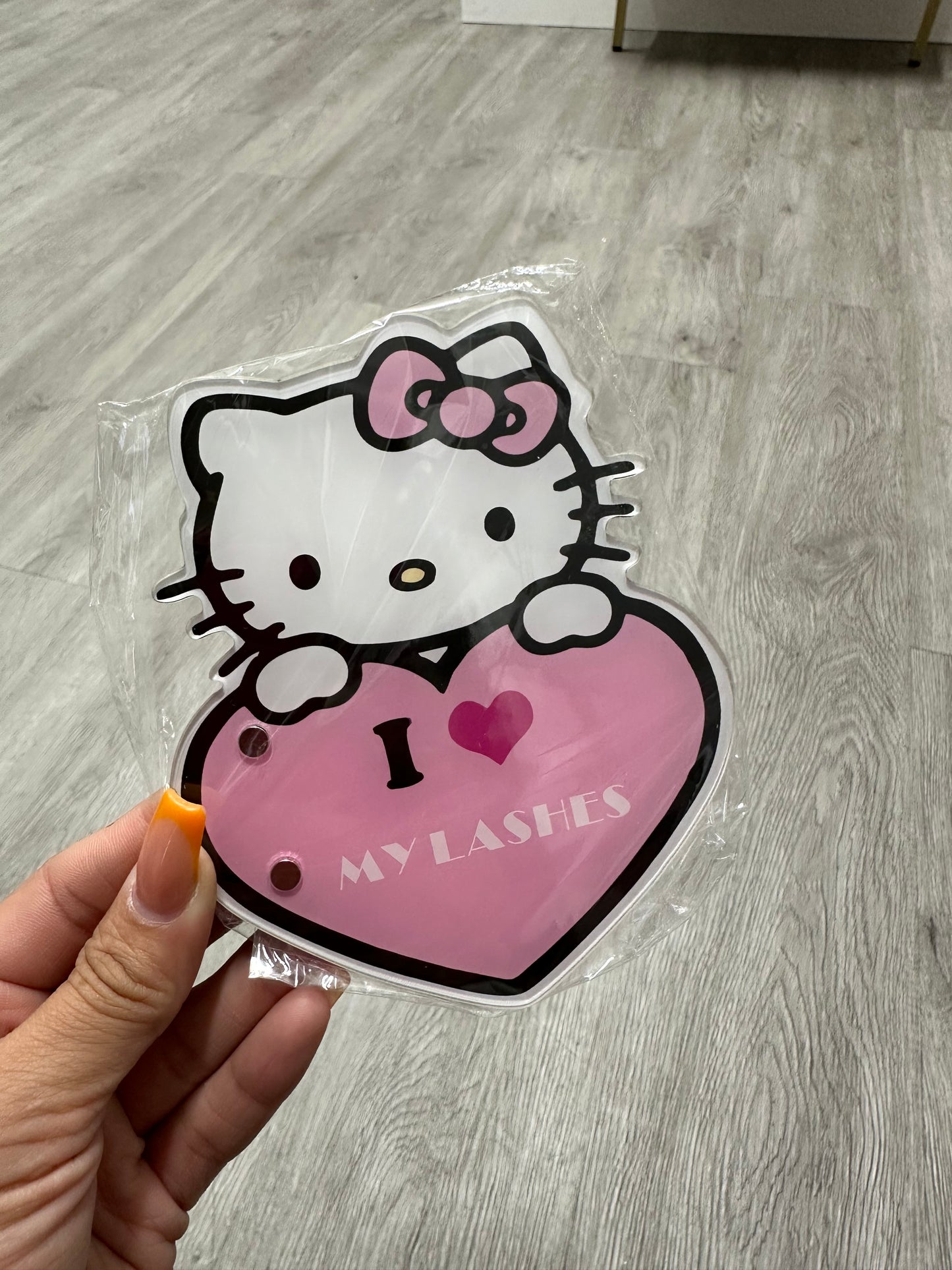 Hello Kitty I Love My Lashes Tile