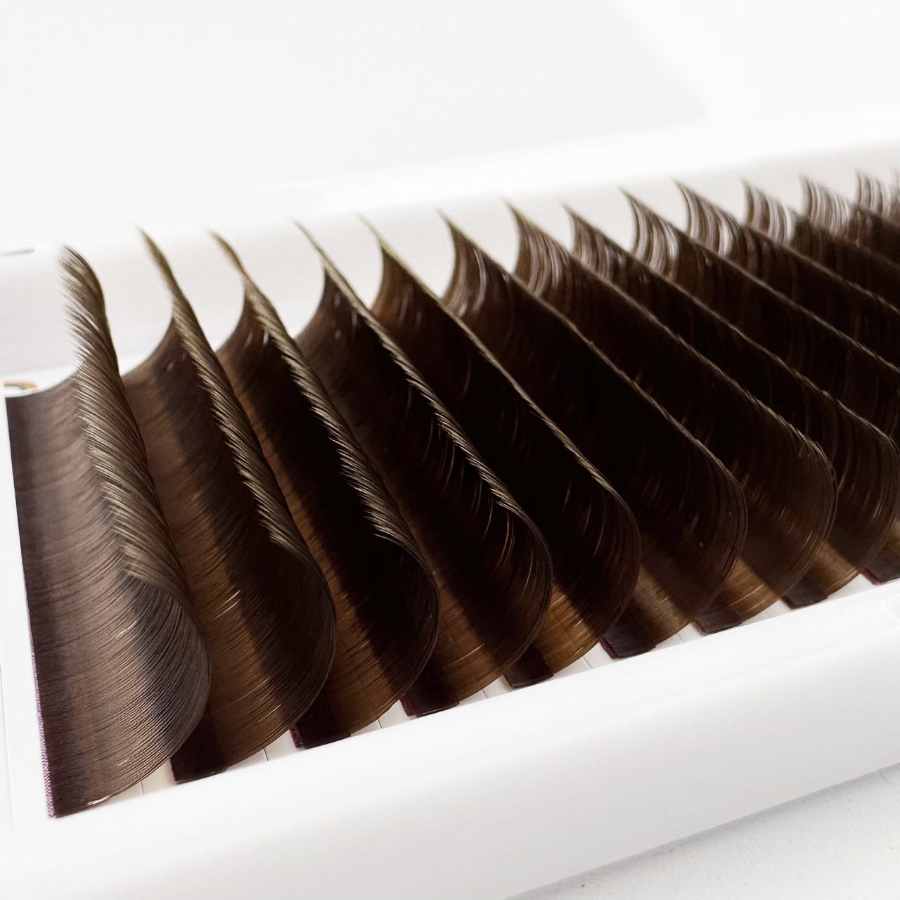 Dark Brown Mix Lash Trays